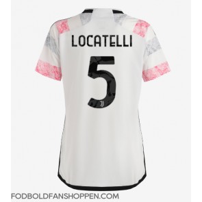 Juventus Manuel Locatelli #5 Udebanetrøje Dame 2023-24 Kortærmet